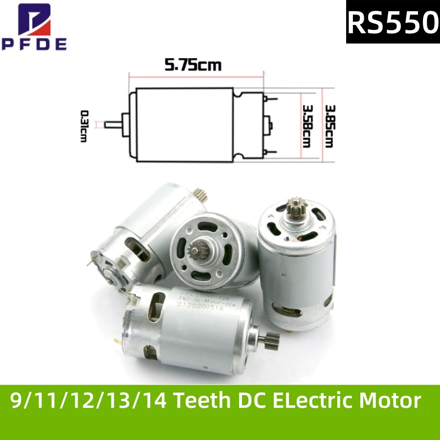Silnik DC RS550 60W 13 zębów 9 – Bosch Drill Gsb 18V recenzja i cena